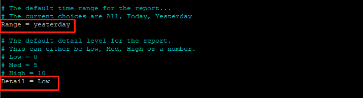 指定范围和细节